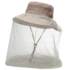 Outdoor Sun Hat with Face Protector for Mosquito Protection