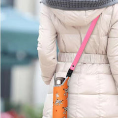 Cartoon Printed Neoprene Cup Sleeve w/ Buckle Handle Heat Resistant Bag