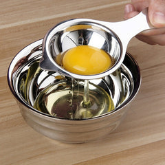 Stainless Steel Egg Yolk Separator for Perfect Cooking & Baking