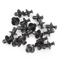 50pcs Car 8mm Hole Plastic Rivets Fastener Push Clip Vehicle Door Trim Retainer