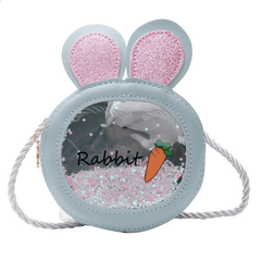 Sequin Rabbit Ears Shoulder Bag for Teen Girls