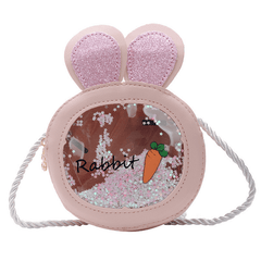 Sequin Rabbit Ears Shoulder Bag for Teen Girls