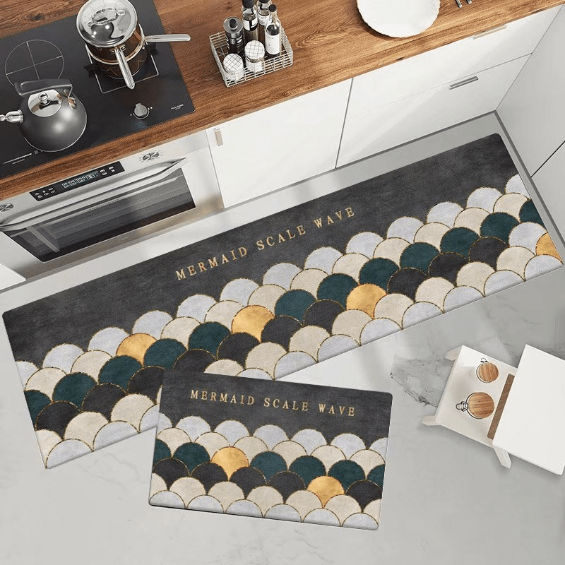 Absorbent Floor Mat Household Kitchen Mat Non slip Foot Mat