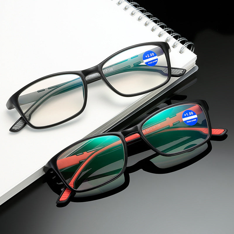 Men's Vintage TR90 Square Reading Glasses