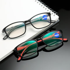 Men's Vintage TR90 Square Reading Glasses