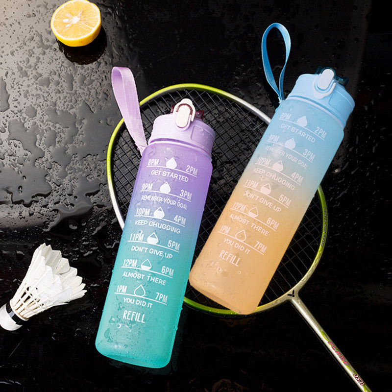 900ml Sports Water Cup Large Capacity Bottle for Outdoor Camping Travel