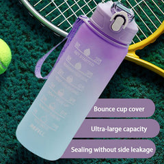 900ml Sports Water Cup Large Capacity Bottle for Outdoor Camping Travel