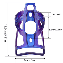 Colorful Gradient Bike Water Cup Holder Outdoor Cycling Equipment