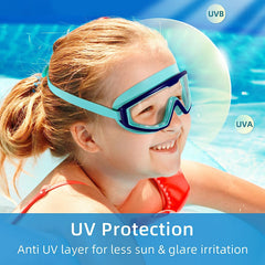 Kids Swimming Goggles Anti Fog No Leak Clear Swim Goggles Boys Girls