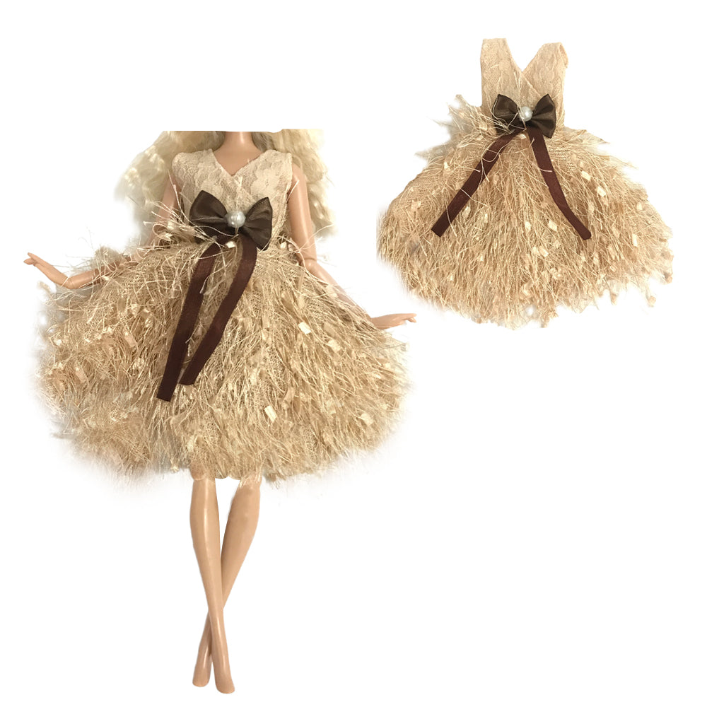 Doll Dress Lace Mini Party Gown Casual Wear Skirt Clothes For 11" Doll