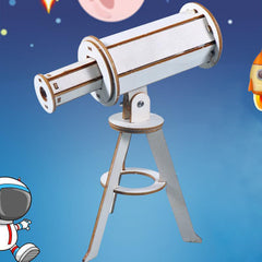 Telescopic Astronomical Telescope with Bracket DIY Kit