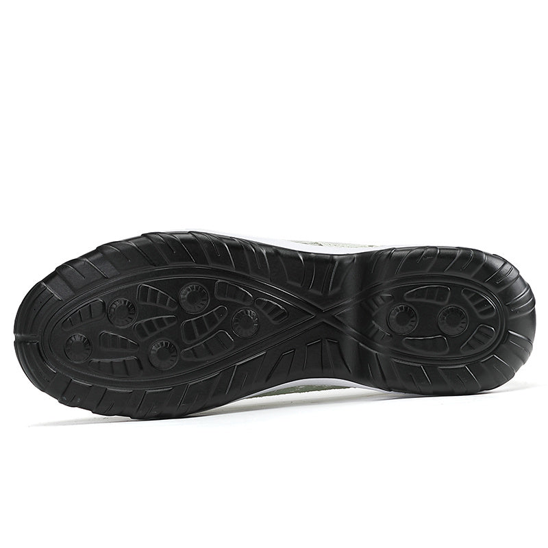 Women's Lace Mesh Sneakers Lightweight Slip On Outdoor Shoes