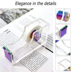 Acrylic Stapler & Tape Dispenser Set
