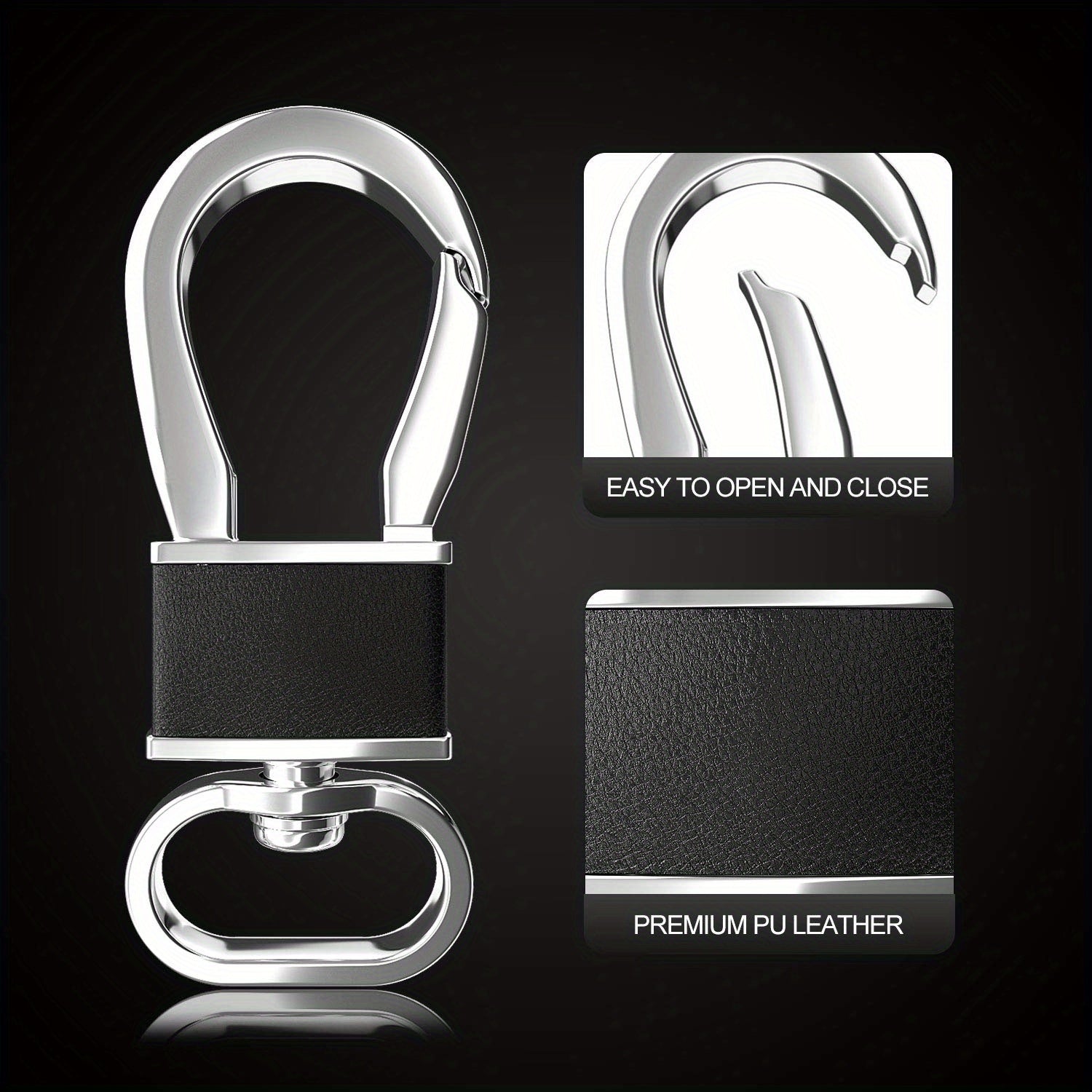 Metal Mountain Key Clip Hook Keychain Outdoor Accessory