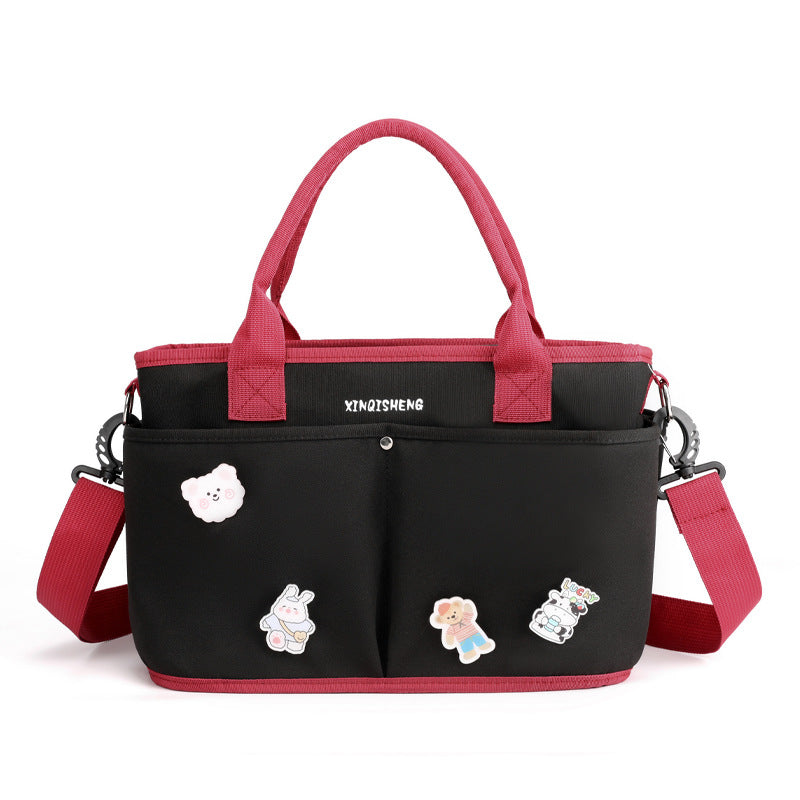 Canvas Milk Powder Bag Baby Stroller Hanging Bag