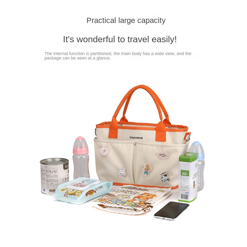 Canvas Milk Powder Bag Baby Stroller Hanging Bag