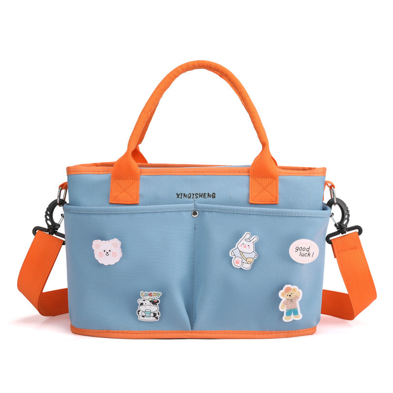 Canvas Milk Powder Bag Baby Stroller Hanging Bag