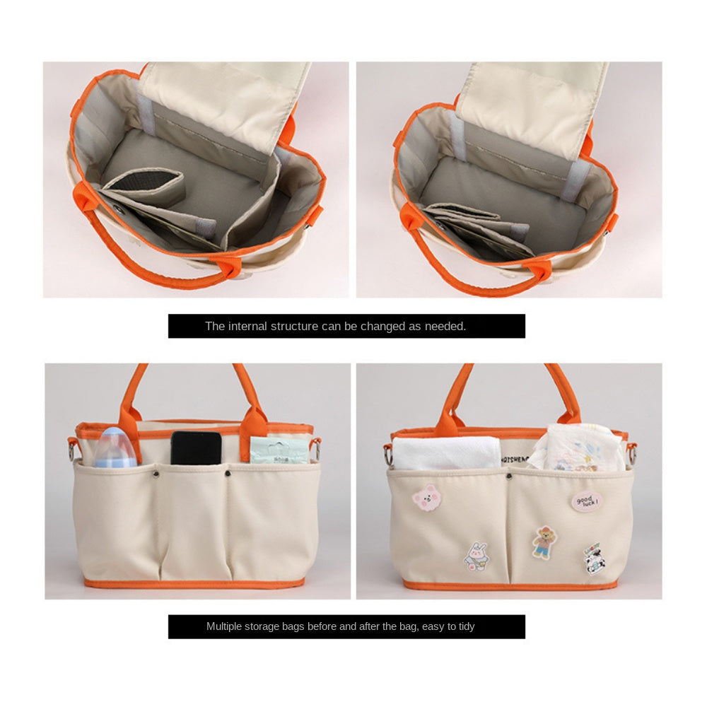 Canvas Milk Powder Bag Baby Stroller Hanging Bag