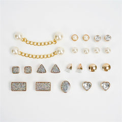 26pcs Rhinestones Shoe Charms For Clogs Garden Shoes DIY Decoration