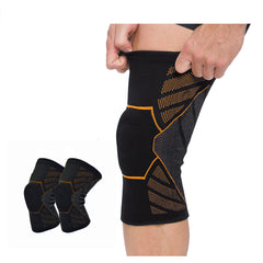 2pcs Knee Pads Warmth Knee Protection Running Football Fitness Support