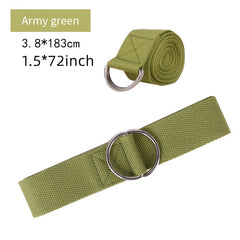 Yoga Resistance Stretch Bands with D Ring for Open Shoulder