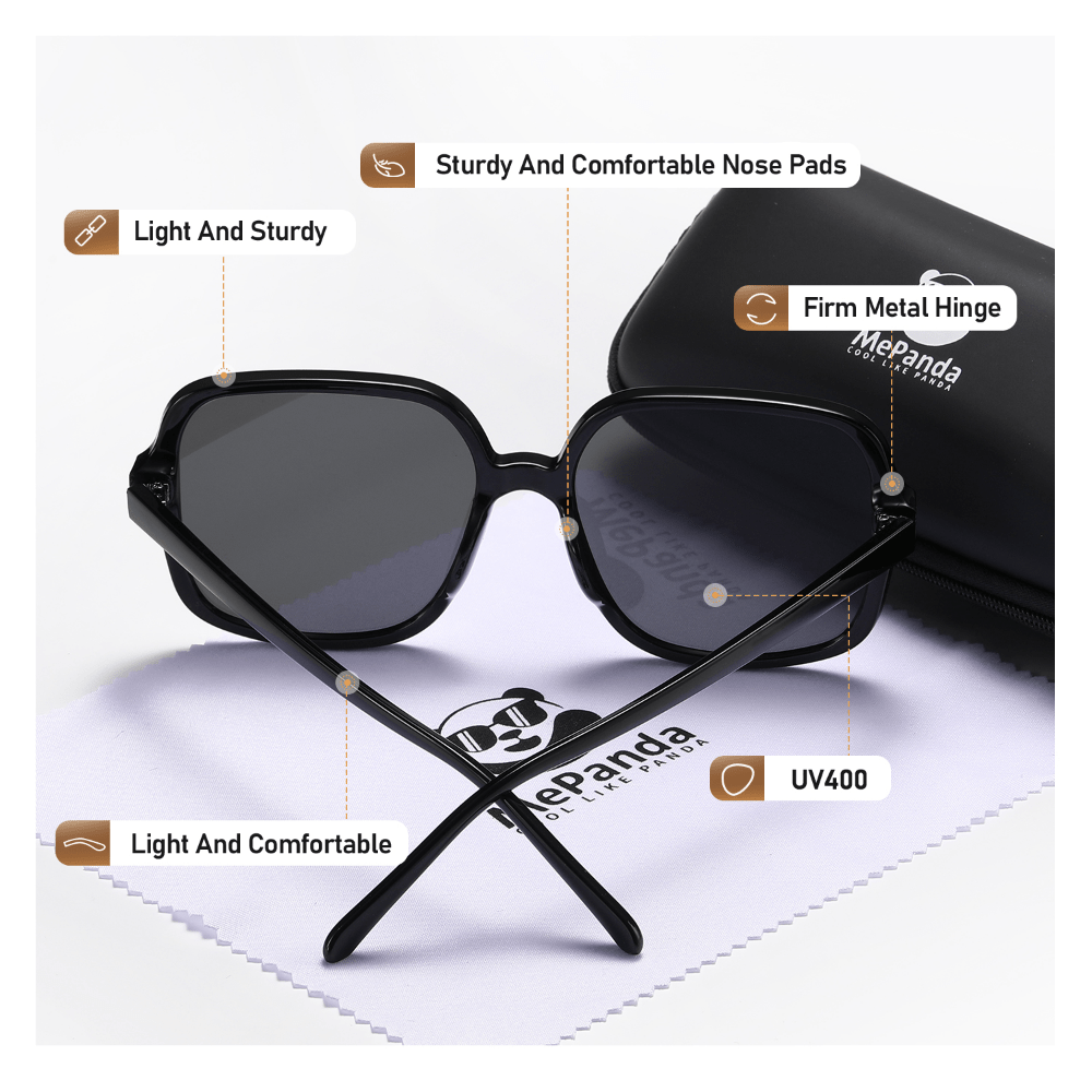 Men's Large UV Protection Driving Sunglasses