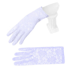 Bridal Lace Floral Gloves Wedding Party Accessories For Bride