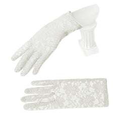 Bridal Lace Floral Gloves Wedding Party Accessories For Bride