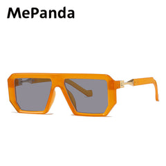 MePanda Men's Square Frame Sunglasses Unisex Outdoor Travel