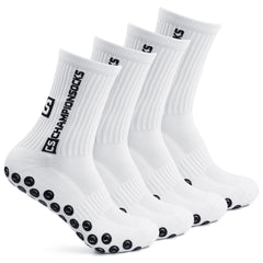 2 Pairs Outdoor Non slip Breathable Mid calf Football Socks