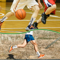 2 Pairs Outdoor Non slip Breathable Mid calf Football Socks
