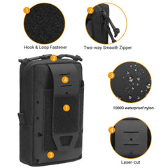 Nylon Outdoor Tactical Storage Waist Pack Lightweight Waist Bag
