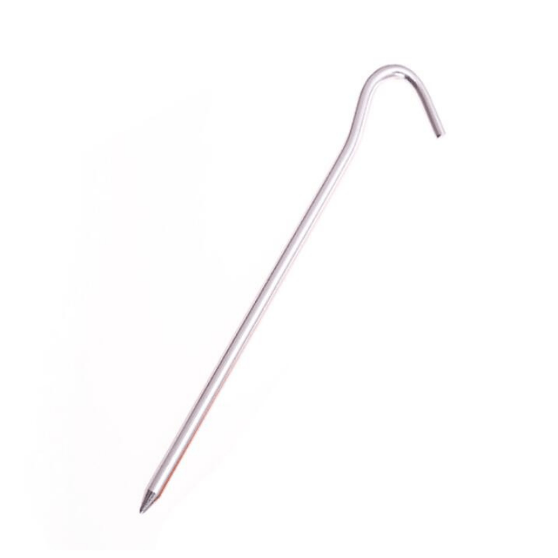 10pcs Aluminum Tent Pegs Round Alloy Stake for Outdoor Camping