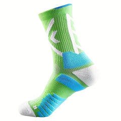 Men's Cushioned Sports Socks Breathable Basketball Socks