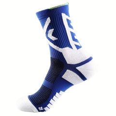Men's Cushioned Sports Socks Breathable Basketball Socks