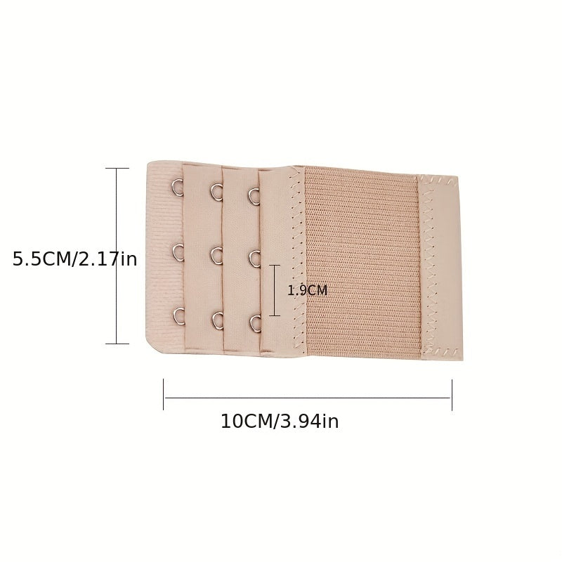 3pcs Bra Strap Extenders Adjustable Bra Band Women's Lingerie Access