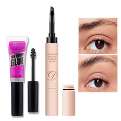 Waterproof Eyebrow Powder & Gel for Shaping