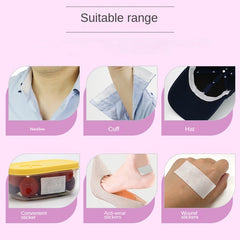 Clothes & Hats Sweat Absorption Paste Shirt Collar Anti-dirty Paste