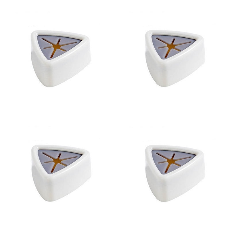 4pcs Towel Stopper Dish Cloth Hooks Wall Mount Hand Towel Holder