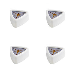 4pcs Towel Stopper Dish Cloth Hooks Wall Mount Hand Towel Holder