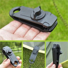 Heavy Duty Tent Tarp Buckle Clips for Camping