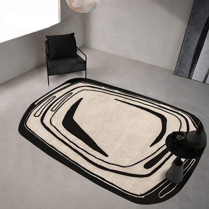 Non Slip Carpets for Living Room Bedroom and Office Modern Irregular Design