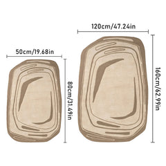 Non Slip Carpets for Living Room Bedroom and Office Modern Irregular Design
