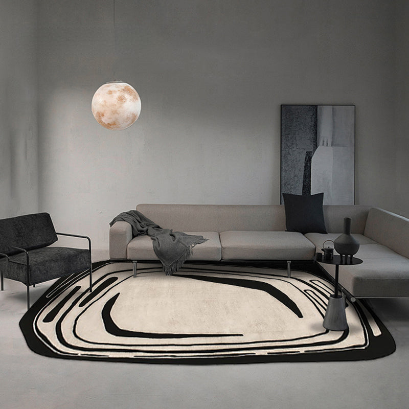 Non Slip Carpets for Living Room Bedroom and Office Modern Irregular Design