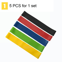 5-in-1 Yoga Tension Band for Thighs Butt Squats