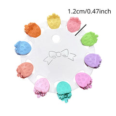 10pcs Girls Cartoon Hair Clip Candy Children's Hair Bangs