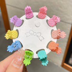 10pcs Girls Cartoon Hair Clip Candy Children's Hair Bangs