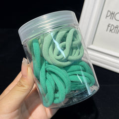 50pcs Elastic Hair Tie Ponytail Holders Scrunchies Hair Accessories