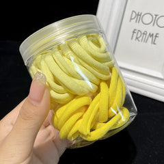 50pcs Elastic Hair Tie Ponytail Holders Scrunchies Hair Accessories
