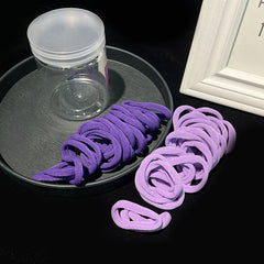 50pcs Elastic Hair Tie Ponytail Holders Scrunchies Hair Accessories